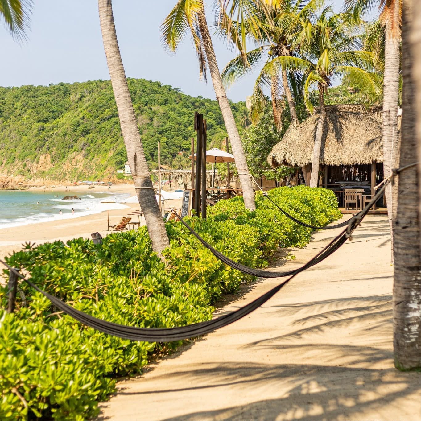 Hamacas Guixhe en Suites de Playa y Zonas Lounge