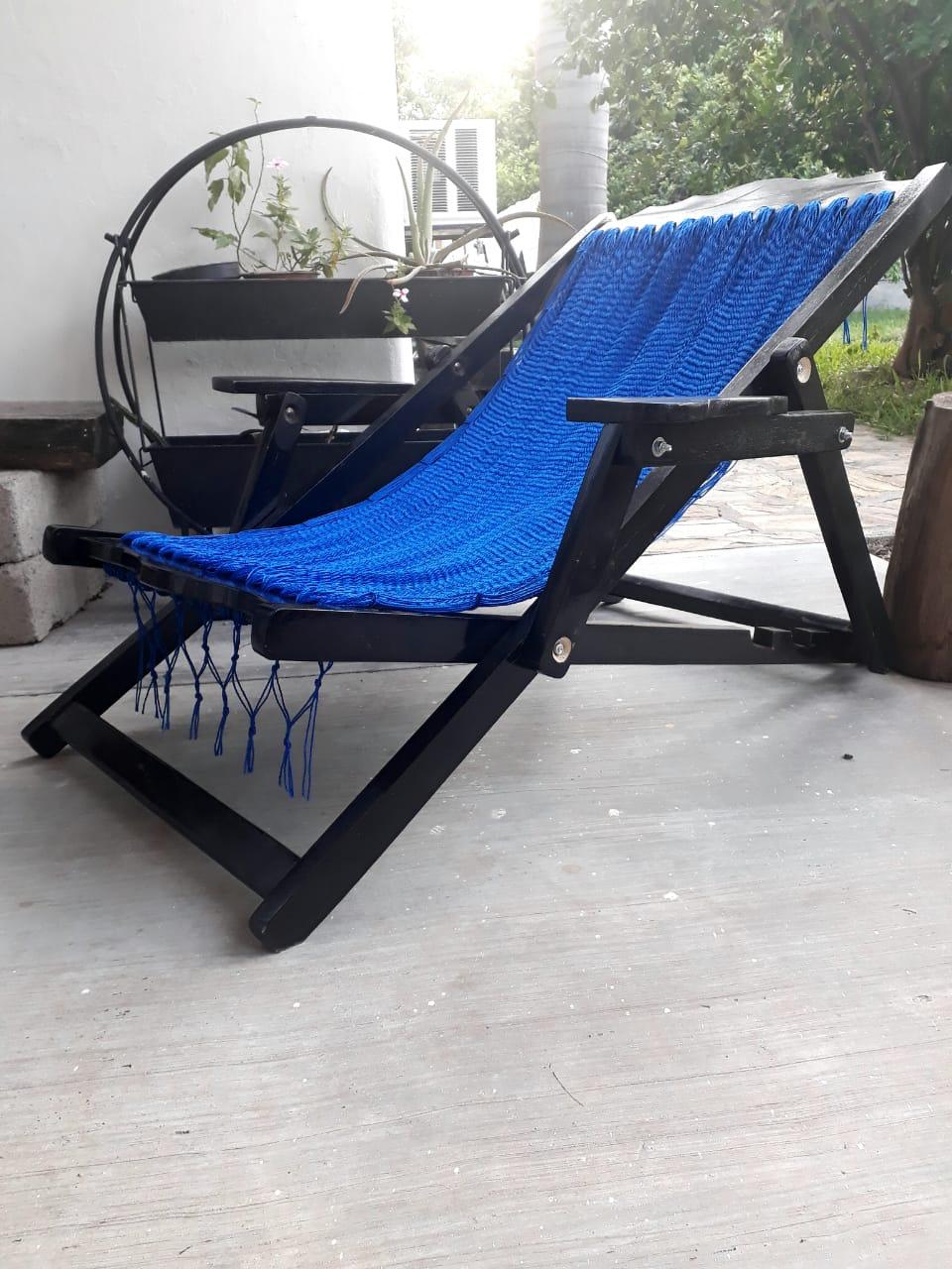 Silla Reclinable Azul Rey Guixhe